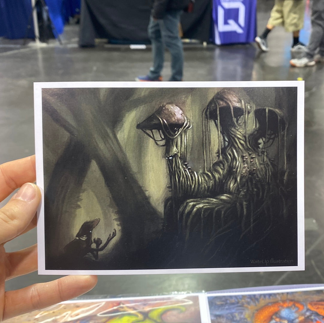 Mushroom Elder - 4x6” Print